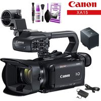 Canon XA15 Compact Full HD Camcorder with SDI, HDMI, and Composite Output Base Accessory Kit