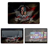 decalrus - Protective Decal Molon Labe Skin Sticker for Asus VivoBook S15 S530UA S530UN S530FA (15.6" Screen) case Cover wrap ASvivobkS15_s530ua-252