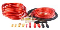 4 Gauge Amp Kit Amplifier Install Wiring Complete 4Ga Wire Red Performance AMP