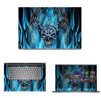 decalrus - Protective Decal Skin Skins Sticker for Dell XPS 9550/9560 / 9570 (15.6" Screen) case Cover wrap DExps9550-123