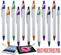 Stylus for touch screens Pen with Ball Point Pen,for Universal Touch Screen Devices, for phones, Ipads,Tablets, iphone, Samsung Galaxy etc,Assorted Colors (12 Pack)
