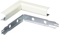 Hubbell HBL517IV Raceway, Internal Elbow Office White, HBL500 Series, Ivory