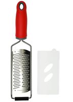 Cheese Grater/Citrus Zester - Fine and Coarse 2-in-1 Premium Quality Stainless Steel Blade, Dishwasher Safe | by Lynn & Riley