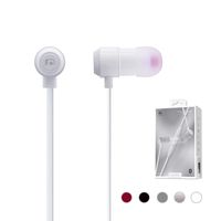 MobiFren Holeic Wireless Bluetooth Earbuds Hi-Fi Stereo Sound, 3 Music-Modes, 7.5hr Dual Battery, Magnetic Metal Body, Sweat-Proof for Running, Sports, Anti-Loss w/Android Mobile App [Pure White]