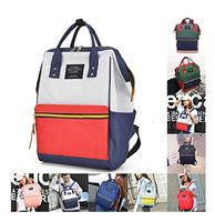 Dozenla Women Casual Mommy Feeding Bottle Backpack Zipper Student Schoolbag Backpacks