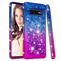 NEXCURIO Glitter Silicone Case for Samsung Galaxy S10+ (S10 Plus), Shockproof Anti-Scratch Shock Absorption Protective Cover Case for Galaxy S10+ (S10Plus) - NEYBO490331#3