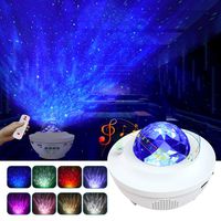 Night Light for Kids, LBell 3 in 1 Star Projector w/LED Nebula Cloud for Bedroom/ Game Rooms/ Home Theatre/ Night Light Ambiance with Bluetooth Speaker, Voice Control& Remote Control