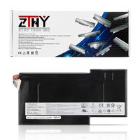 ZTHY New BTY-M6J Laptop Battery Replacement for MSI GS63 GS63VR GS73 GS73VR (6RF016CN) 6RF 7RG 7RF Stealth Pro 6RF-001US BP-16K1-31 BTY-U6J Series Gaming Laptop 5700mAh 11.4V 64.98Wh