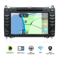 Android 8.1 Double Din Car Stereo for Benz B200/Benz Viano/Sprinter/Freightliner/W906 GPS Navigation Headunit | 8 Inch Octa Core 1080P | Google Bluetooth Steering Wheel WiFi | Free Canbus & Camera |