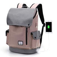 WindTook Laptop Backpack for Women and Men Travel Computer Bag School College Daypack with USB Charging Port Suits 15 Inch Notebook 2238-Light Salmon