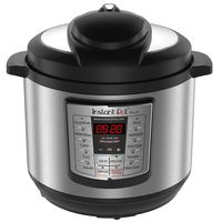 Instant Pot LUX80 8 Qt 6-in-1 Multi- Use Programmable Pressure Cooker, Slow Cooker, Rice Cooker, Sauté, Steamer, and Warmer