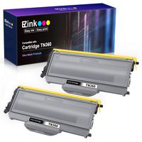 E-Z Ink(TM) Compatible Toner Cartridge Replacement for Brother TN330 TN360 TN-330 TN-360 High Yield to use with DCP-7040 DCP-7030 MFC-7840W HL-2140 MFC-7340 MFC-7440N HL-2170W HL-2150N (Black, 2 Pack)