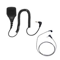 BOMMEOW BPM290ARP19-H2 IP65 Waterproof Shoulder Speaker Microphone for Hytera HYT TC-320 PD362 Cobra 2-Pin CX112 CX312