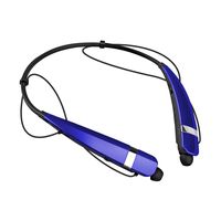LG Tone Pro HBS-760 Wireless Bluetooth Headphones Blue(Certified Refurbished)