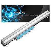 8-Cell Long Life Spare 728460-001 752237-001 776622-001 LA04 Battery for HP Pavilion 14 15 TouchSmart Series, HP 248 G1, HP 340 G1, HP 350 G1, Silver and Black