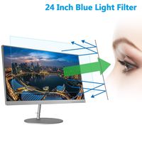24" Computer Anti Blue Light Screen Protector, Eye Protection Reduce Eye Fatigue and Eye Strain for 24 inches Widescreen Desktop Monitor