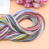 Uqiangbao 1.4m Cable Wraps Creative Spiral Cord Sleeve for Headphones & Charging Cables Preventing Tangles Cable Wire Protector