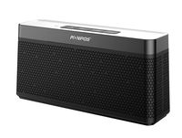 Monpos (Sport 5) Bluetooth Speaker with Built-in Mic,16W Dual-Driver, Portable Wireless Speaker with Superior Stereo Sound, rich bass. (SP5 Black)