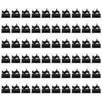 KEDSUM Upgraded 100pcs Adjustable Cable Clips, Self-Adhesive Wire Clips, Car Cable Organizer, Cable Wire Management, Desk Wall Cord,Cable Tie Drop for Electrical (Max Diameter:0.39 inch)