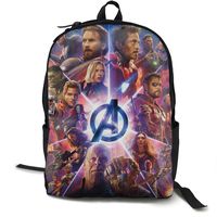 Avenger's Fan Art Casual Canvas Backpack Daypack College Bag School Bag Laptop Bag Book Bag