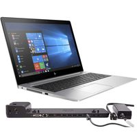 HP EliteBook 850 G5 (Intel 8th Gen i7-8550U Quad-Core, 16GB RAM, 512GB Sata SSD, 15.6" FHD 1920 x 1080, TPM, Thunderbolt3, Win 10 Pro) + Docking Station