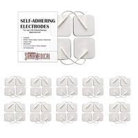 TENS Unit Pads Electrodes 2x2 40 Pcs Replacement Reusable Premium Pads Electrode Patches for Electrotherapy - Non Irritating Design
