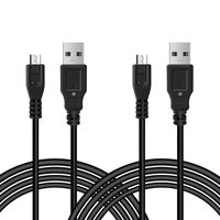 [2 Packs] iXCC 10 Feet Long Micro USB to USB 2.0 Cable, Super Durable A Male to Micro B Charge and Sync Cord for Android/Windows/MP3/Camera and Other Device