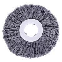 HANANei Mop Head Replacement, 360 Rotating Head Easy Magic Microfiber Spinning Floor Mop Head (Gray)