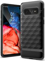 Caseology Parallax for Galaxy S10 Case (2019) - Award Winning Design - Black
