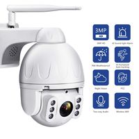 YEEBEST 2019 Upgraded PTZ Outdoor Camera, Full HD 2K 3MP Wireless Security Camera,Two-Way Audio,AI Humanoid Detection,Smart Alarm,Waterproof,Indoor/Outdoor,98ft Night Vision,Support Max 128GB SD Card
