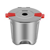 Reusable K Cups for Keurig 2.0 & 1.0 Coffee Maker - Stainless Steel Keurig Reusable Pod - Universal Refillable Keurig Coffee Filter BPA FREE (1 PACK)