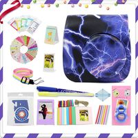 LuckyStar 20 in 1 Accessories Bundles for Fujifilm Instax Mini 8 8+ 9 Instant Camera (Lightning Mini 8/8+/9 Case, Selfie Lens, Mini Albums, Stand Albums, Film Frame, Film Stickers + More)