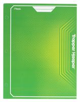 Mead Trapper Keeper 2-Pocket Portfolio, 12 x 9.38 x .12 Inches, Green (72648)