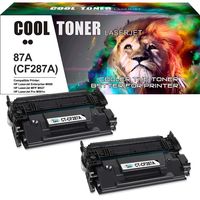 Cool Toner Compatible Toner Cartridge Replacement for HP 87A CF287A 87X CF287X Toner for for HP Laserjet Enterprise M506 M506dn M506x M506n,Laserjet Pro M501dn M501n,Laserjet MFP M527dn M527z - 2 Pack