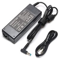 New 19.5V 4.62A 90W Laptop Adapter Charger Compatible with HP Envy Touchsmart Sleekbook 15 17 M6 M7 Series Stream 11 13 14 Pavilion 11 14 15 17 Spectre X360 13 741727-001 H6Y89AA-12 Months Warranty