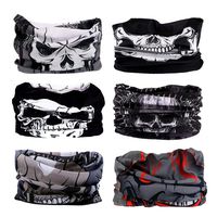 Toes Home 6PCS Outdoor Magic Headband Elastic Seamless Bandana Scarf UV Resistence Sport Headwear Boho Series for Yoga Hiking Riding Motorcycling