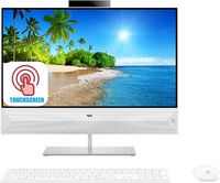 Latest HP Pavilion All-in-One Desktop Computer, 23.8" FHD IPS Touchscreen, Intel 6-Core i5-8400T Up to 3.3 GHz 24GB RAM 256GB PCIe SSD WiFi Webcam Bluetooth Type-C Wireless KB& Mouse Win 10