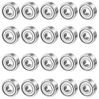 uxcell 20pcs 694ZZ 4mmx11mmx4mm Double Shielded Miniature Deep Groove Ball Bearing