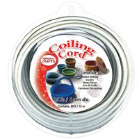 Coiling Cord 1/4"x50'-white
