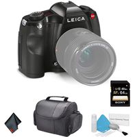 Leica S (Typ 006) Medium Format DSLR Camera (Body Only) 10803 37.5MP - Bundle with 64GB Memory Card