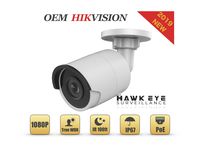 2MP PoE Security IP Camera - Compatible with Hikvision DS-2CD2023G0-I Bullet,Indoor and Outdoor,Weather Proof,IR Night Vision, 4mm Lens,Best for Home and Business Security,3 Year Warranty