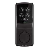 Lockly Secure Pro Dead Bolt Edition | Bluetooth Fingerprint WiFi Keyless Entry Smart Door Lock (PGD 728W) Patented Keypad | 3D Fingerprint Sensor | iOS Android Compatible (Dead Bolt, Venetian Bronze)
