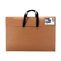 Star Products Wallet Port Whandle 220H Classic Red Rope Paper Artist Portfolio with Soft Woven Handle, 20" x 26"