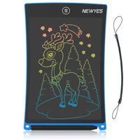 LCD Writing Tablet, NEWYES 8.5Inch Colorful Screen Drawing Doodle Board
