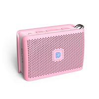 DOSS Genie Portable Bluetooth Speaker with Clean Sound, 33ft Bluetooth Range, Built-in Mic, Ultra-Portable Design, Wireless Speaker Compatible for Home, Outdoors, Travel - Pink