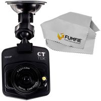 CTTEK Car Dash Cam HD Portable DVR with 2.4 TFT LCD Screen with Cleaning Cloth