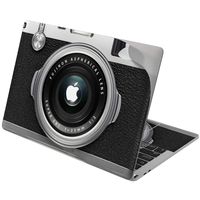 Cavka Vinyl Decal Skins for Apple MacBook Pro 13" 2019 15" 16" 2018 2016 Retina 2017 Mac Air 11 Mac 12 Vintage Black Photography Camera Sticker Laptop Cover Protective Print Retro Design Fujifilm