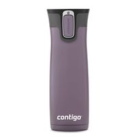 Contigo AUTOSEAL West Loop Vacuum-Insulated Stainless Steel Travel Mug, 20 oz, Dark Plum