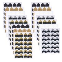 Sunmns 15 Sheets Photo Corners Stickers, Picture Films Self Adhesive Corner for DIY Scrapbook Album
