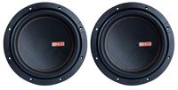 (2) Memphis Audio MOJO 610D2 10" 2200w Competition Car Subwoofers DVC 2 ohm Subs